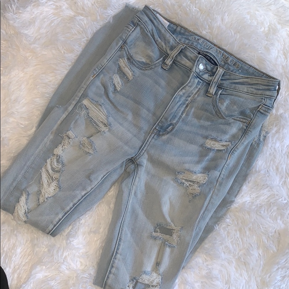 Next level stretch America eagle jeans.